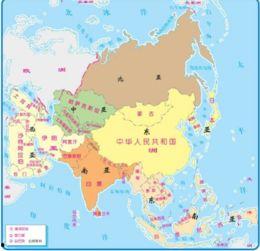 亚洲国家有哪些,亚洲国家概览